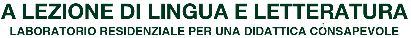 TitoloCorsoLezioniLinguaLetteratura